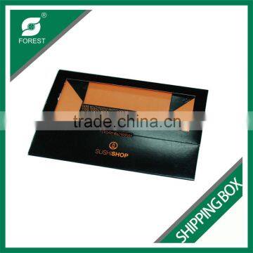 RECTANGLE STYLE COATED CARDBOARD SHIPPING BOXES FOR TAKING AWAY SUSHI FOOD photo-6