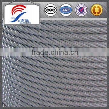 6x19 Braided Galvanized Steel Cable