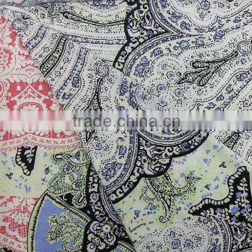 Esse Textile selling knitted fabric FDY fabric printed fabric for clothes