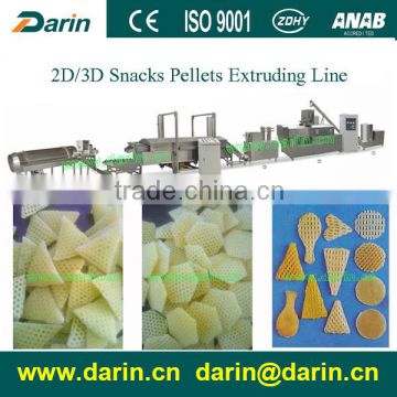 3d 2d Papad Pellet Snack Extruding Processing /production Line