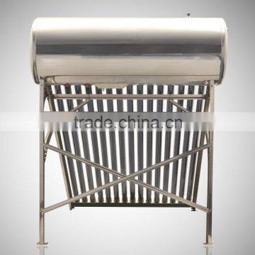 300L Non-Pressurized Home Solar Water Heater - Stainless Steel
