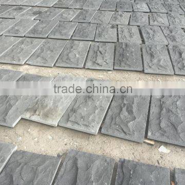 Xiamen waterjet and split surface bluestone for wall