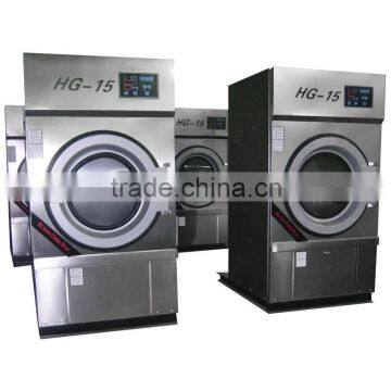 120kg industrial used gas clothes drier, laundry dryer, coin clothes dryer