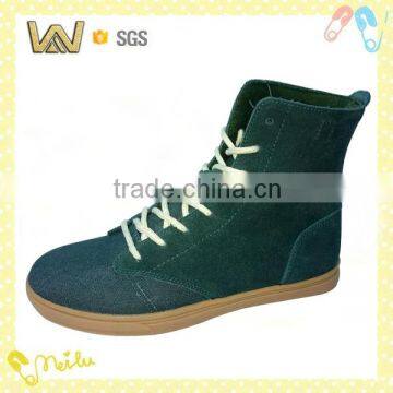 2015 New Style Rubber Flat Sole Casual Man Boot