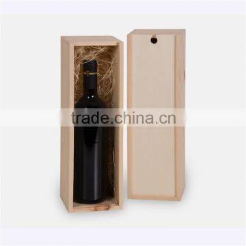 Natural Wood Single Wine Glass Box Wholesale photo-5
