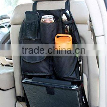 Front and Seat Back Storage back seat tray car boot organizer