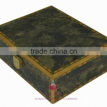 Small Jewelry Box With Pocket and Cushion photo-3