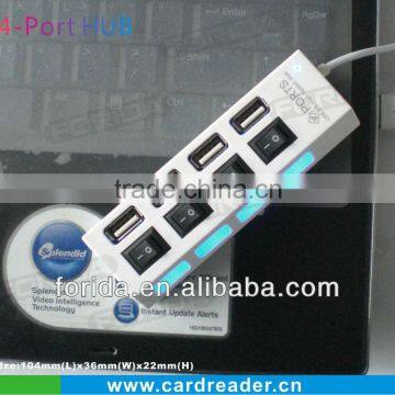 4 Port USB 2.0 HUB High Speed Wholesale