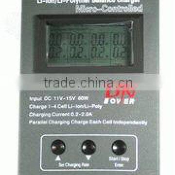 DN Power Micro-Controlled LiPo/Li-ion Balance Charger w/ LCD Display