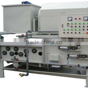 belt filter press for sludge drying machine