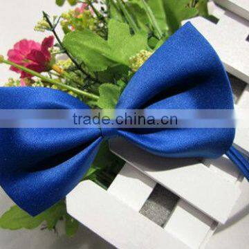 2013fashion design 100%silk self bow tie wholesale