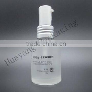 30ml forsted glass bottle with pump high quality