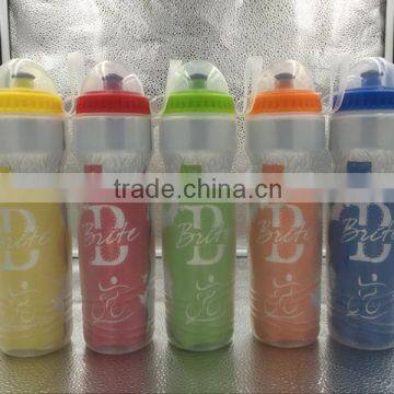 branded insulated plastic water bottle