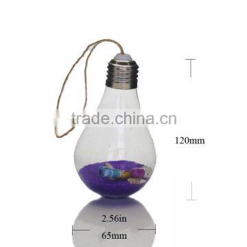 Diy clear glass craft ornaments art crafts glass ball bulb bottle