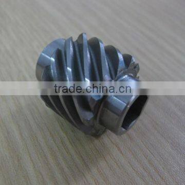 customized metal Tigh tolerance 45 degree hobbing helical gear wheel