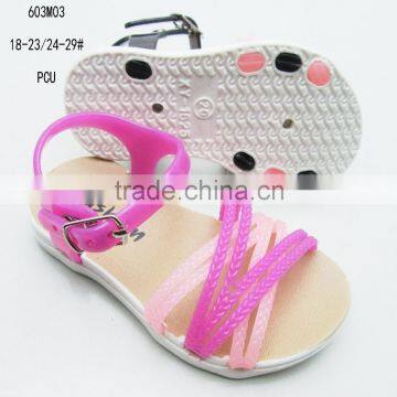 Wholesale summer PCU baby girl sandal shoes