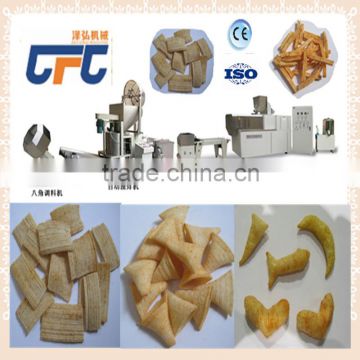 1000kg/h Automatic Extruded Snack Food Fried Wheat Flour Bugle making Machines