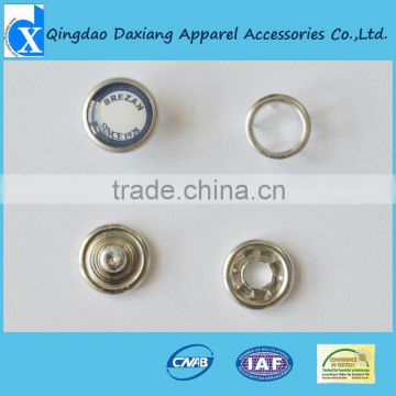 high quality with silk screen Prong Snap Buttons