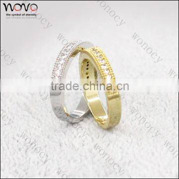 2016 dongguan new design cheap price wholesale fashion silver wedding ring