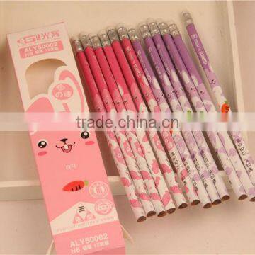 fluent writng Top quality triangle hb pencil Office and school pencils