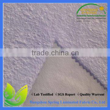 China Wholesale Waterproof terry fabric coating with PU