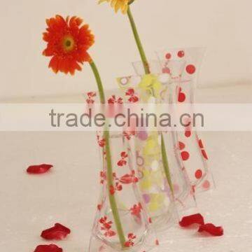 PVC flower vase