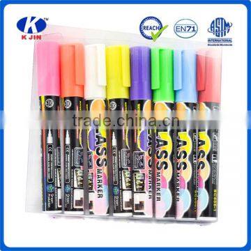 Student school supplies multi color fluorescent marker pen for kids