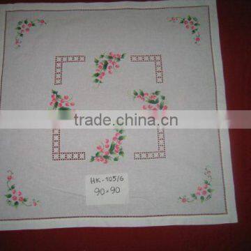 handmade embroidery table cloth