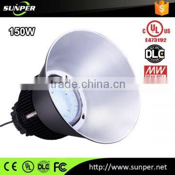 High Bay Lights Item Type and Aluminum Alloy Lamp Body Material 150W Gas Station LED Canopy Light