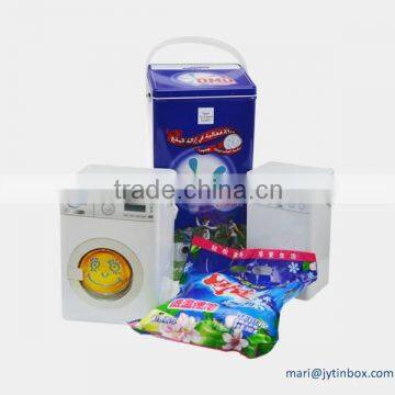 China supplier wholesale soap powder tin box