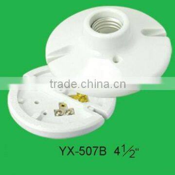 E27 Screw Type Porcelain Ceiling Lampholder YX-507B 4 1/2''