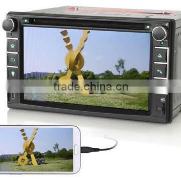 Winmark multimedia double din car DVD player with radio GPS TV Bluetooth Disc AUX navi