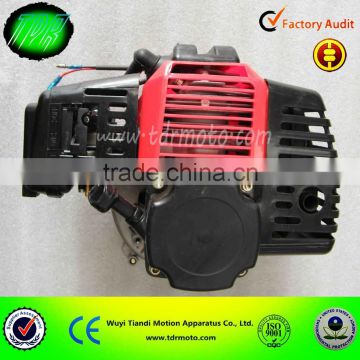 Small 49cc engine for mini bike, mini moto, pocket bike, mini quad, mini motorcycle