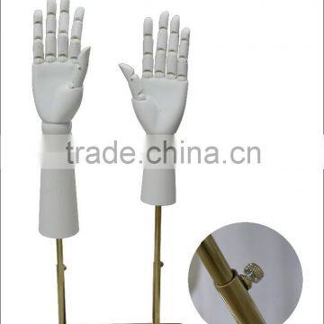 White Wood Hands Mannequin