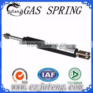 Large lockable gas support spring for textile industry