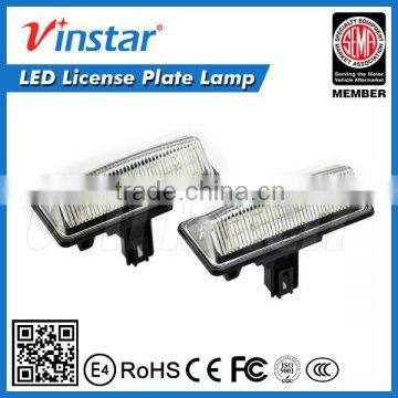 car astern auxiliary lamp 18led license plate lamp highlight the license plate light high power led back light