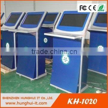 19'' Floor Standing Kiosk / Self-service Metal Keyboard Kiosk