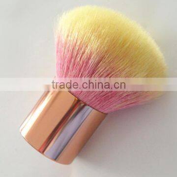 metal handle goat hair make up powder blush kabuki