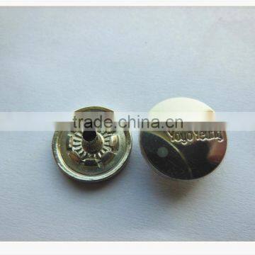 High quality zinc alloy snap buttons for coat