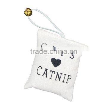 Small Toys Canvas Bag Printing Catnip Ring Pet Toys Soft Catnip Stuffer Cat Toys Scratch Interactive Toys For Cats C1011