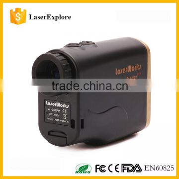 Bonocular Angle Elevation 1500M Laser Golf Rangefinder Laser Angle Finder and Slope Function