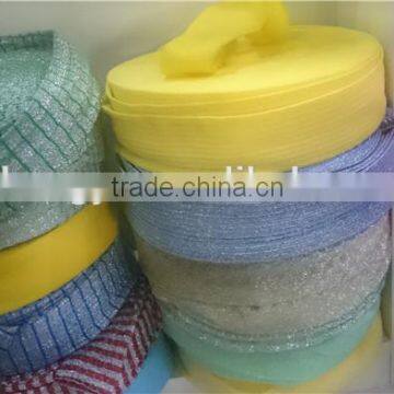 factory supplier sponge scourer cloth in rolls