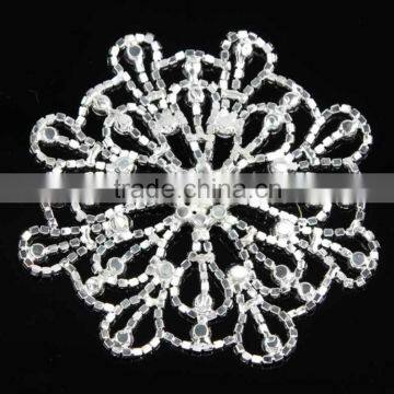 2015 Fashion Rhinestone Applique Wholesale for Wedding Dress photo-3