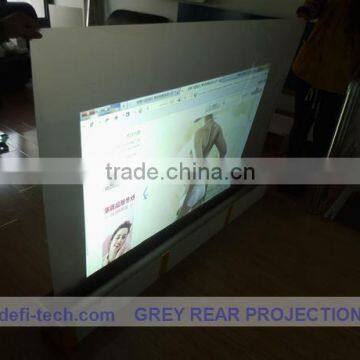 best price curved projection screens for window display show