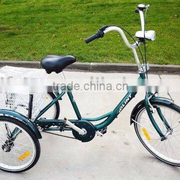 24" Rickshaw Shopping Tricycle