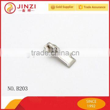 Zinc Alloy Nickel Plating Shaped Zipper Puller on Promotion