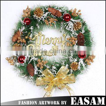 2015 Factory Wholesale Christmas Letters Decoration,plastic Christmas Wreath for Indoor Christmas Decoration