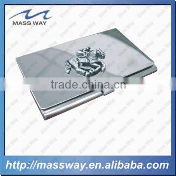 Fashion Epoxy Doming ID Metal Aluminum Business Name Card Case photo-5