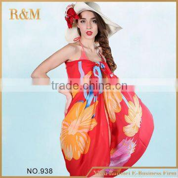 2016 Cheap beautiful and cheap sarong pareo 2014