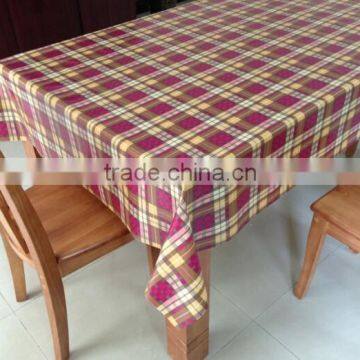 home table decorative plastic tablecloth real silk pvc tablecloth in roll